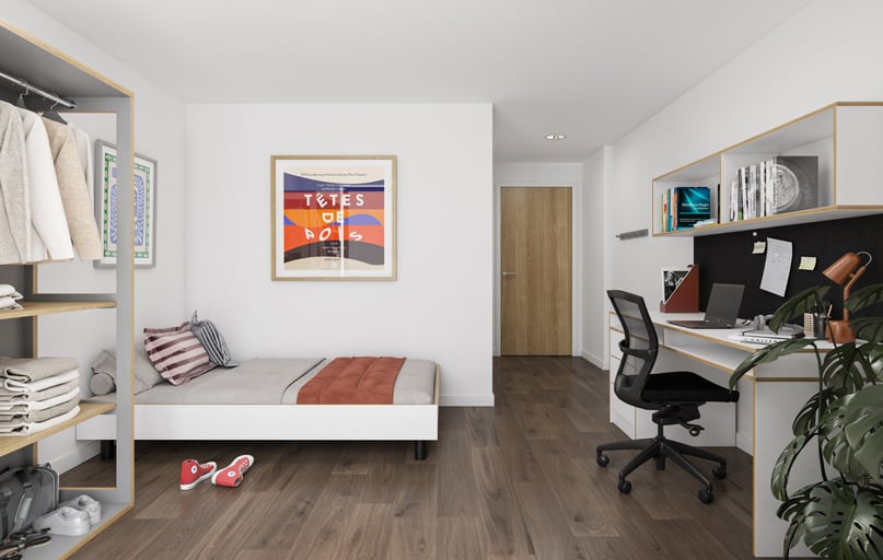 Premium Plus En Suite, Bridge House, 180 Old Dumbarton Road, City Centre, Glasgow - Image 1